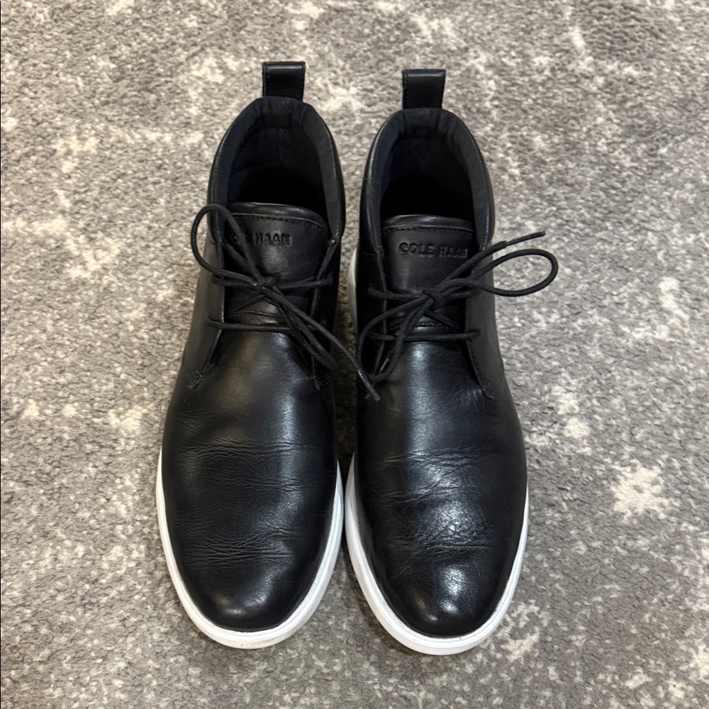Cole Haan Men's Black Leather - Picture 1 of 3